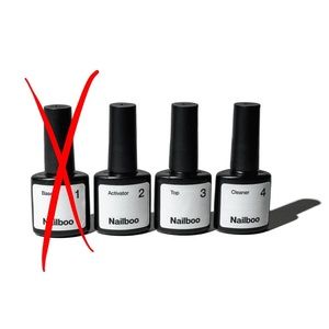 💅🏻NEW Nailboo Essential Liquids—Activator, Top, Cleaner